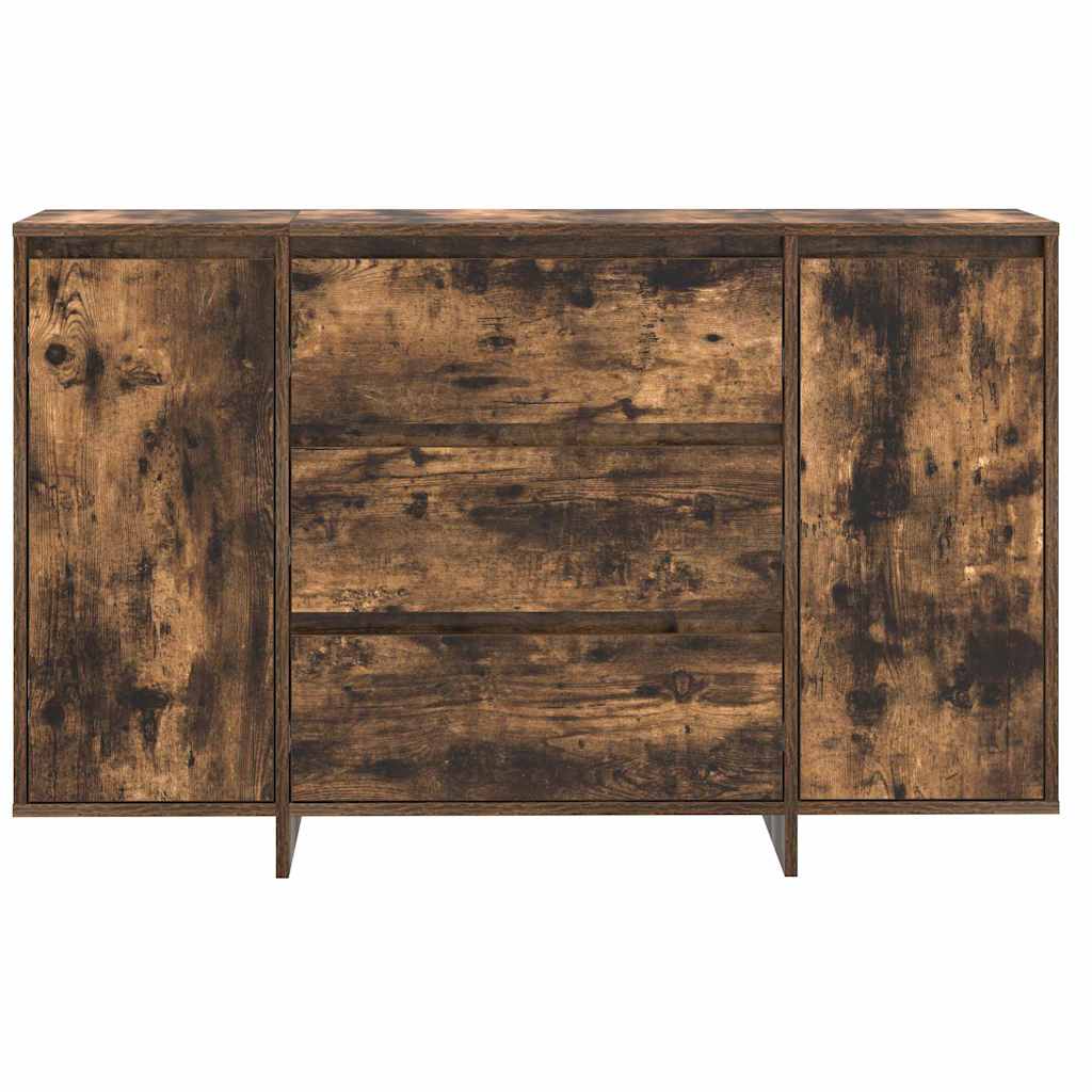 Sideboard Geräucherte Eiche 120 x 41 x 75 cm Holzwerkstoff