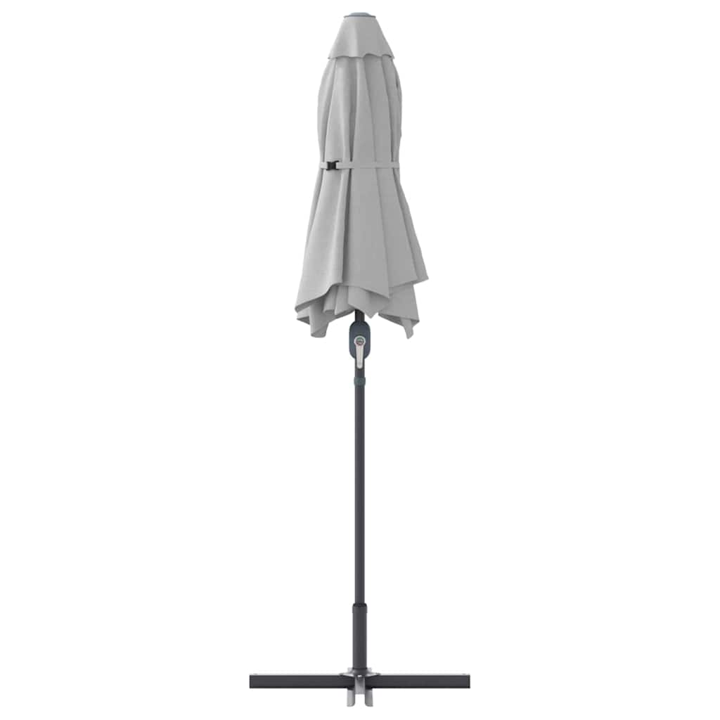 Garten-Sonnenschirm Sand 370 x 197 x 239 cm