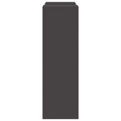 Pflanzenständer 2 pcs Schwarz 24 x 24 x 75 cm Stahl