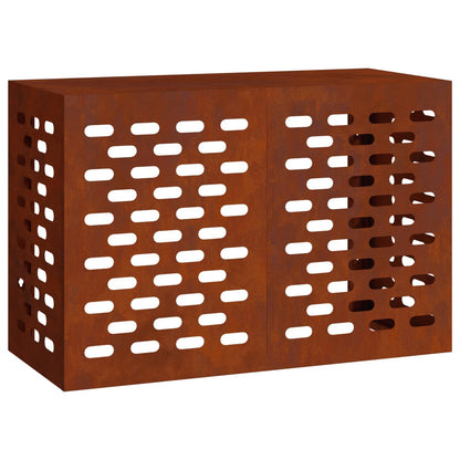 Klimaanlagenabdeckung Rostig 90 x 40 x 60 cm Wetterfeststahl