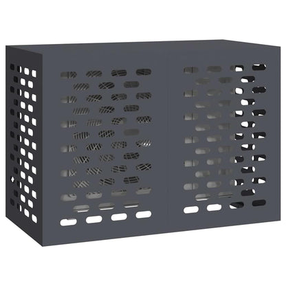 Klimaanlagenabdeckung Anthrazit 100 x 50 x 70 cm Stahl