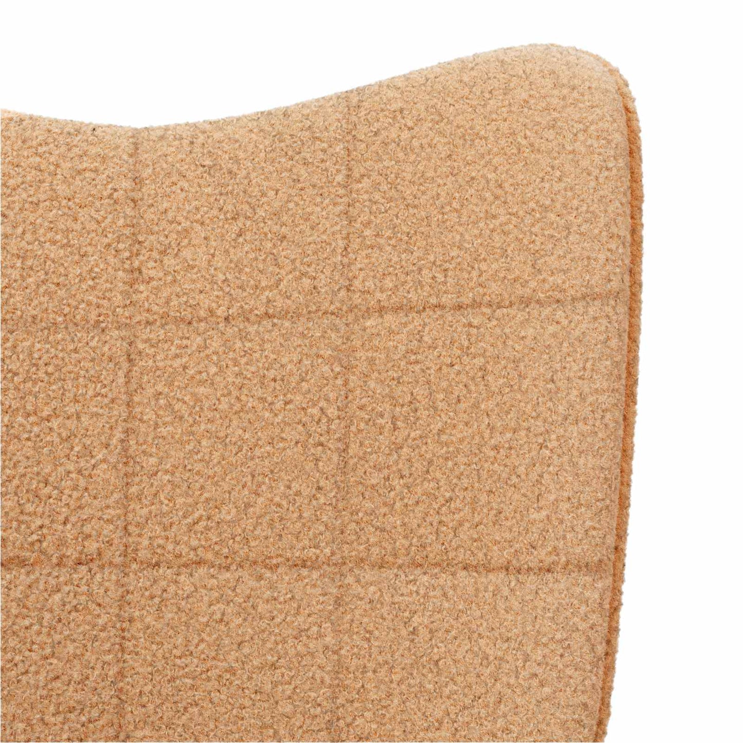Sessel Beige 62 x 67 x 95,5 cm Sherpa-Stoff