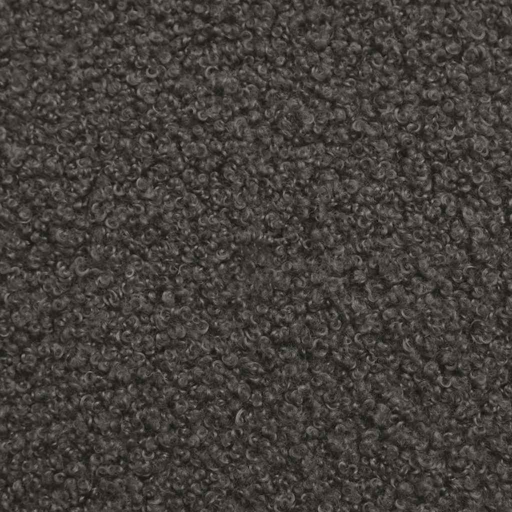 Sessel Dunkelgrau 69 x 74 x 93 cm Sherpa-Stoff
