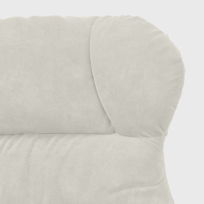 Sessel Creme 69 x 74 x 93 cm Samt