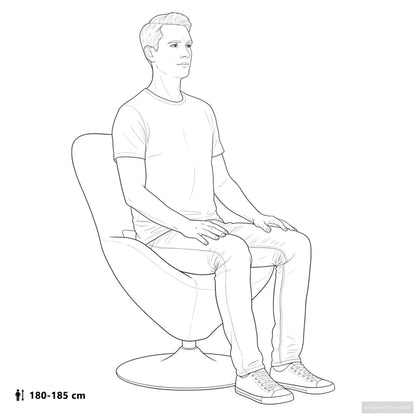 Eiersessel Weinrot Samt