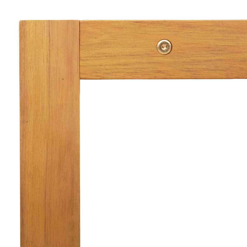 Beistelltisch Öl-Natur 70 x 35 x 35 cm Massivholz Akazie