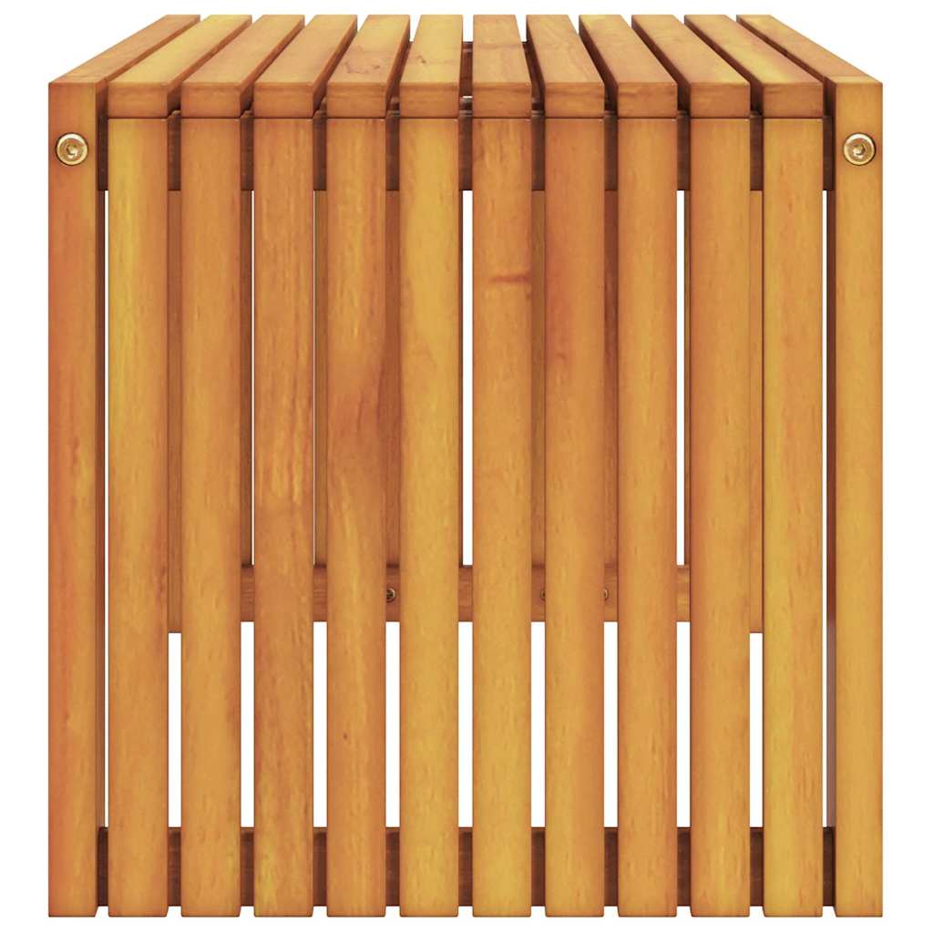 Beistelltisch Öl-Natur 70 x 35 x 35 cm Massivholz Akazie