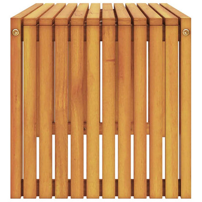 Beistelltisch Öl-Natur 70 x 35 x 35 cm Massivholz Akazie