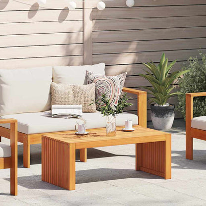 Beistelltisch Öl-Natur 90 x 45 x 35 cm Massivholz Akazie