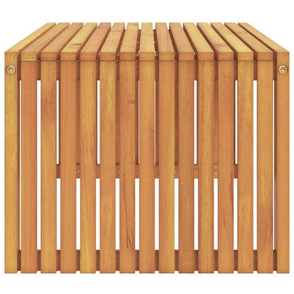 Beistelltisch Öl-Natur 90 x 45 x 35 cm Massivholz Akazie