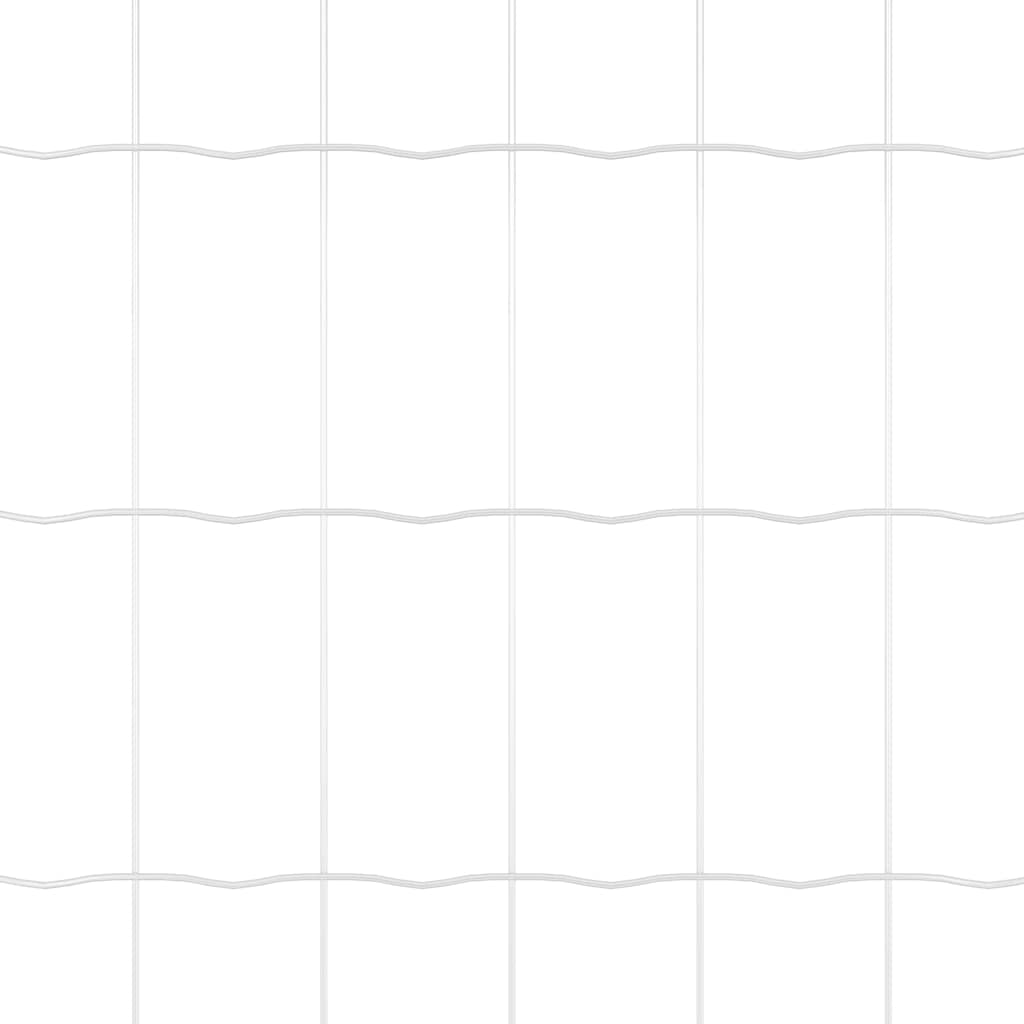 Eurozaun 0,4 x 10 m PVC-beschichtetes Eisen