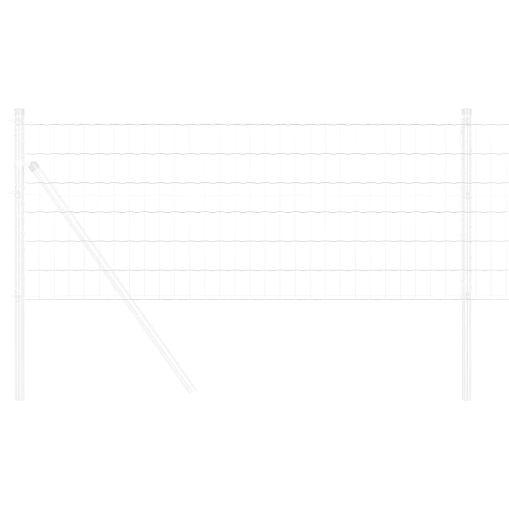 Eurozaun 0,4 x 10 m PVC-beschichtetes Eisen