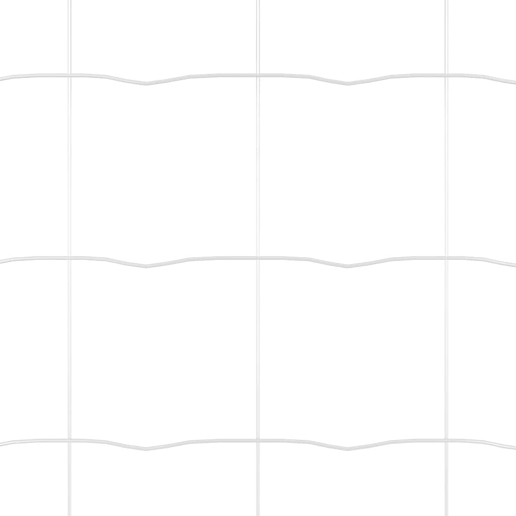 Eurozaun 0,8 x 10 m PVC-beschichtetes Eisen