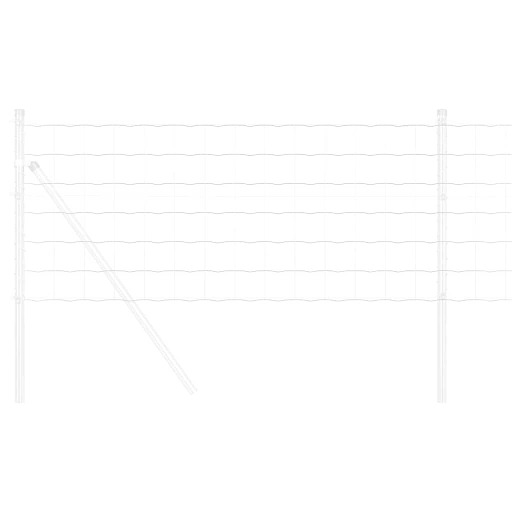 Eurozaun 0,8 x 10 m PVC-beschichtetes Eisen