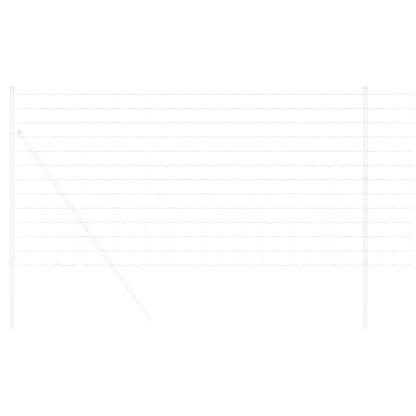 Eurozaun 1 x 10 m PVC-beschichtetes Eisen