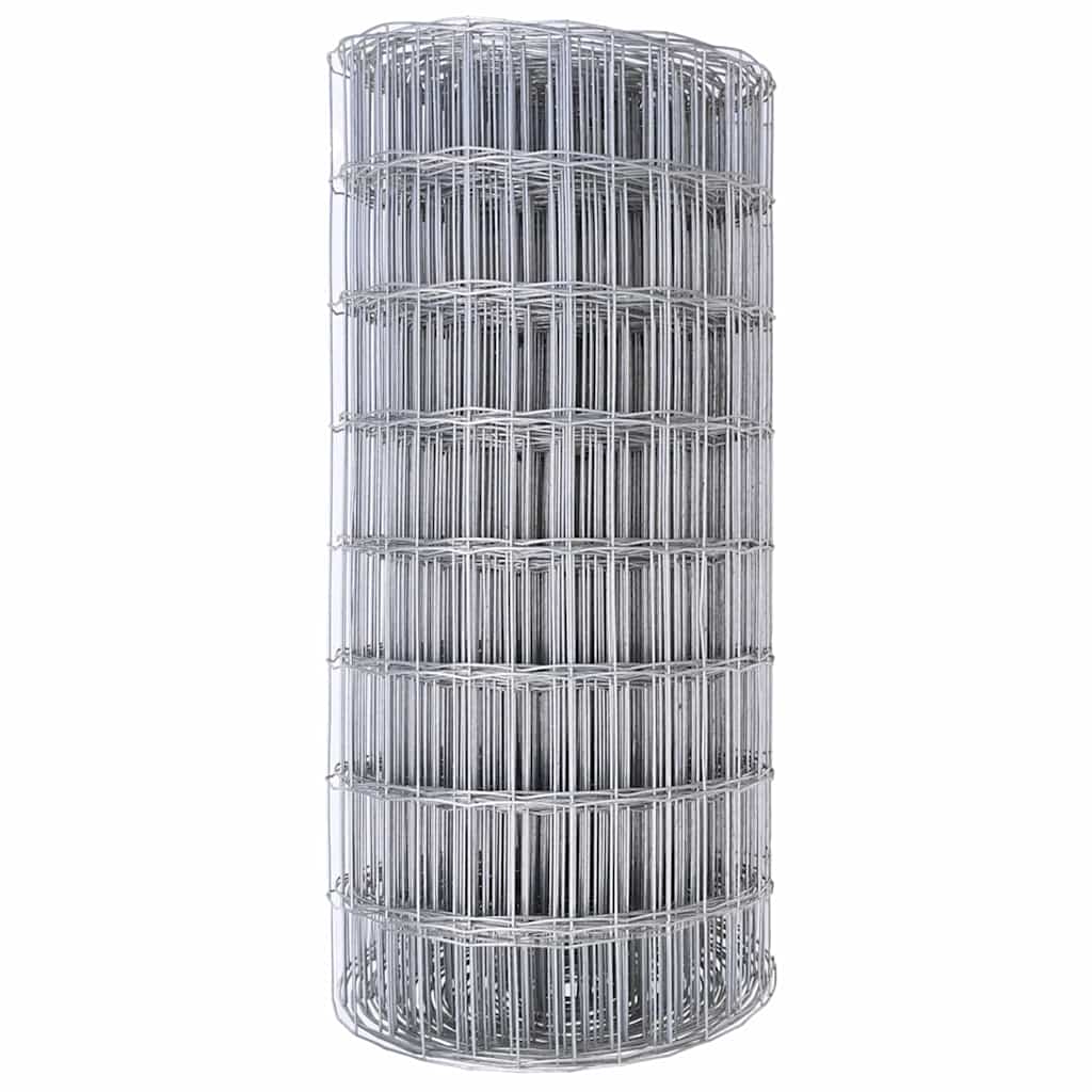 Eurozaun 0,4 x 10 m PVC-beschichtetes Eisen