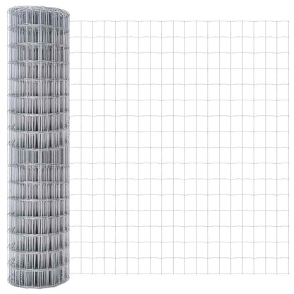 Eurozaun 1 x 25 m PVC-beschichtetes Eisen