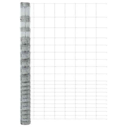 Wildzaun Feuerverzinkt 1000 x 160 x 0,18 cm Eisen