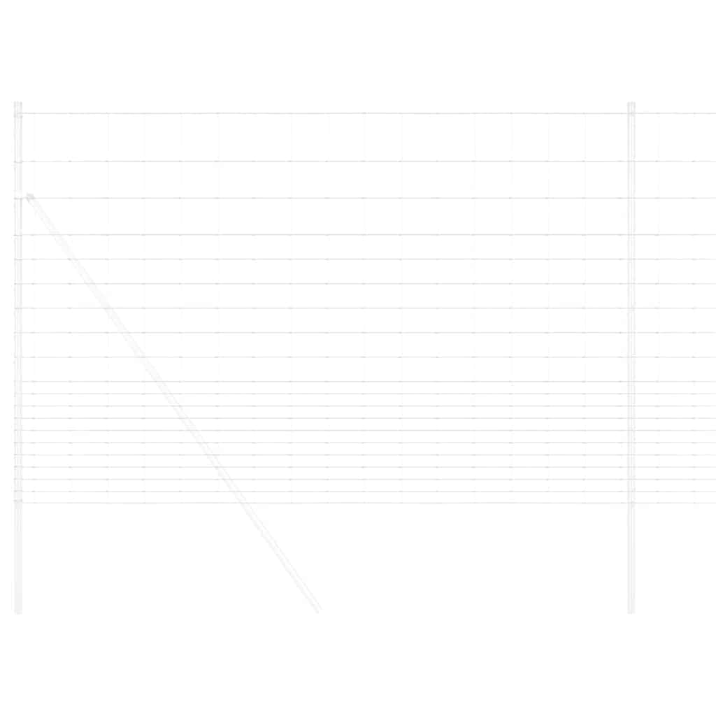 Wildzaun Feuerverzinkt 1000 x 160 x 0,18 cm Eisen