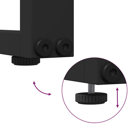 Gartensofa-set 2 pcs Hellgrau Stahl