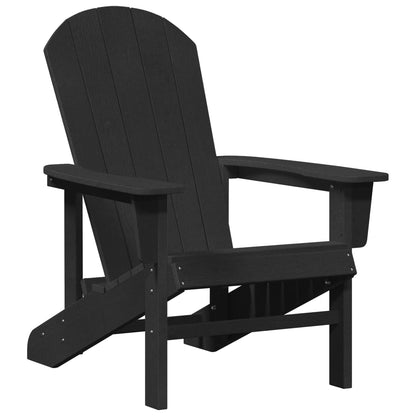 Adirondack-Stuhl Schwarz 82 x 74 x 92 cm HDPE