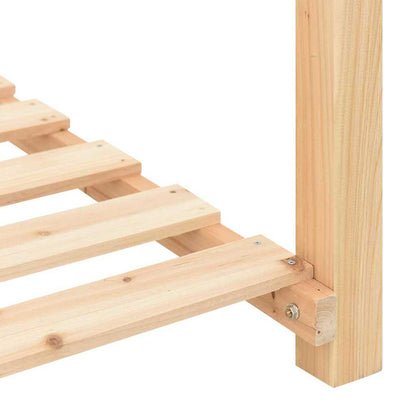 Garten-Pflanzgefäß mit Regal Beige 155 x 59 x 76,5 cm