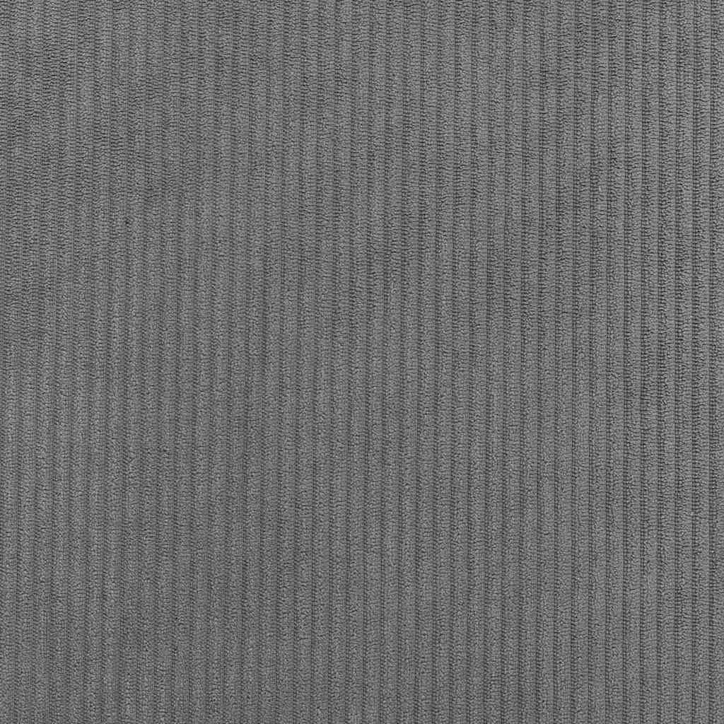 Boxspringbett Hellgrau 140 x 200 cm Cordstoff