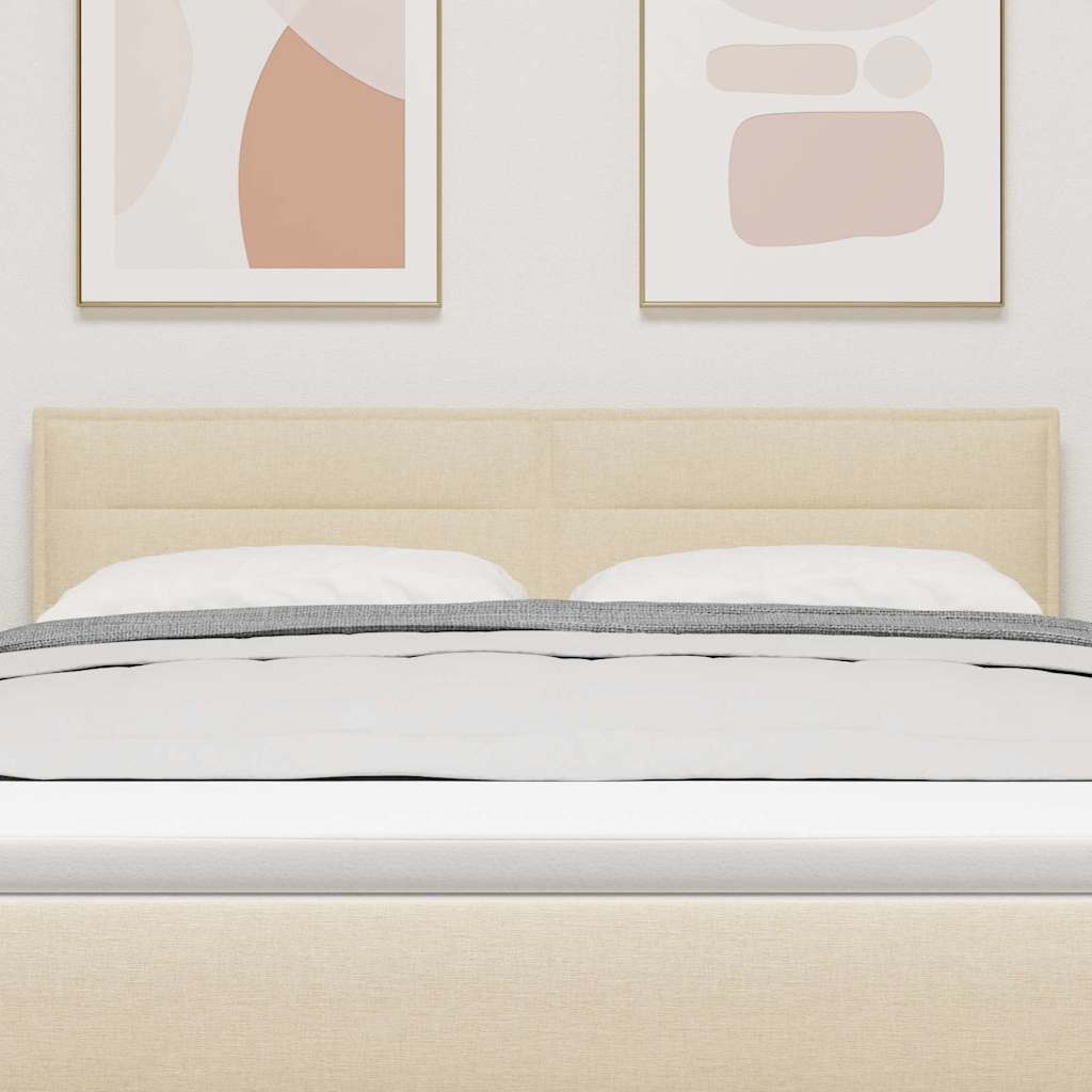 Kopfteil Creme 144 cm Stoff