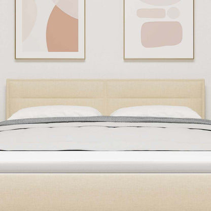 Kopfteil Creme 144 cm Stoff