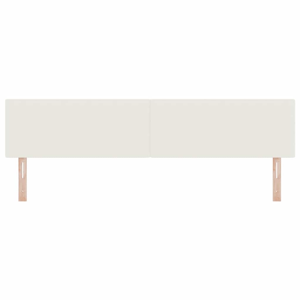 Kopfteil Creme 200 cm Cordstoff