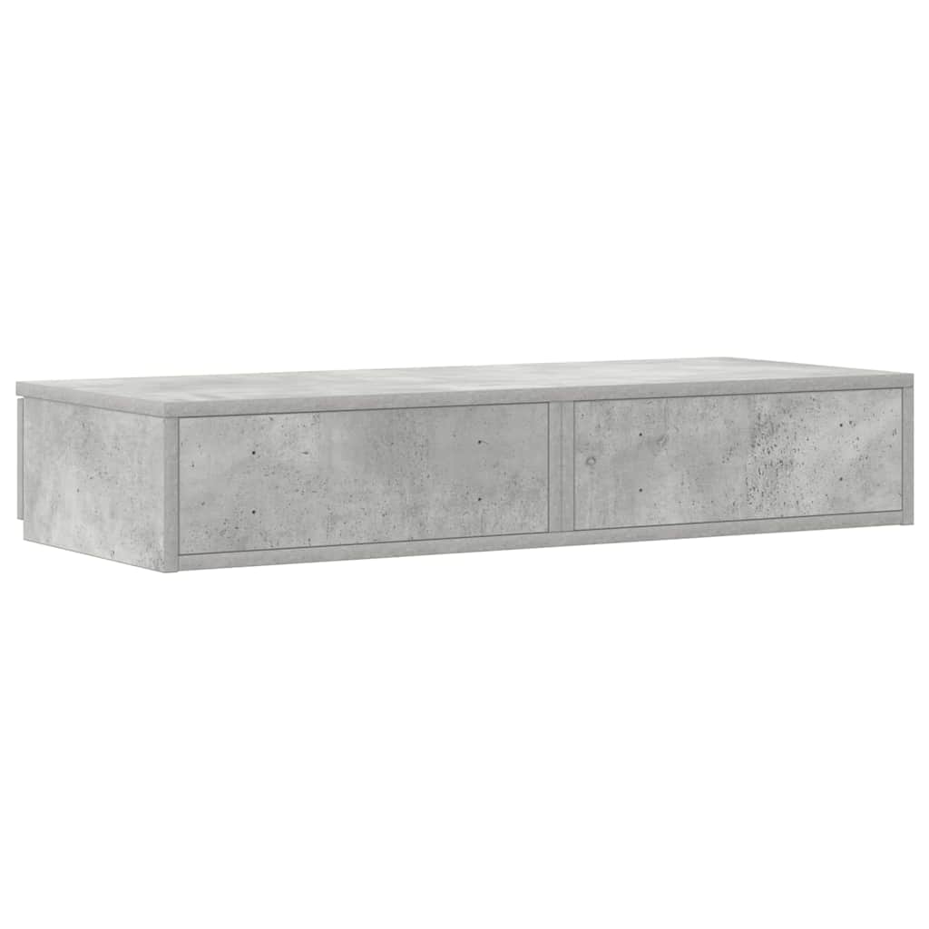 Bettschubladen Beton Grau 100 x 36,5 x 16,5 cm Holzwerkstoff