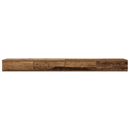Bettschubladen Altholz 200 x 36,5 x 16,5 cm Holzwerkstoff