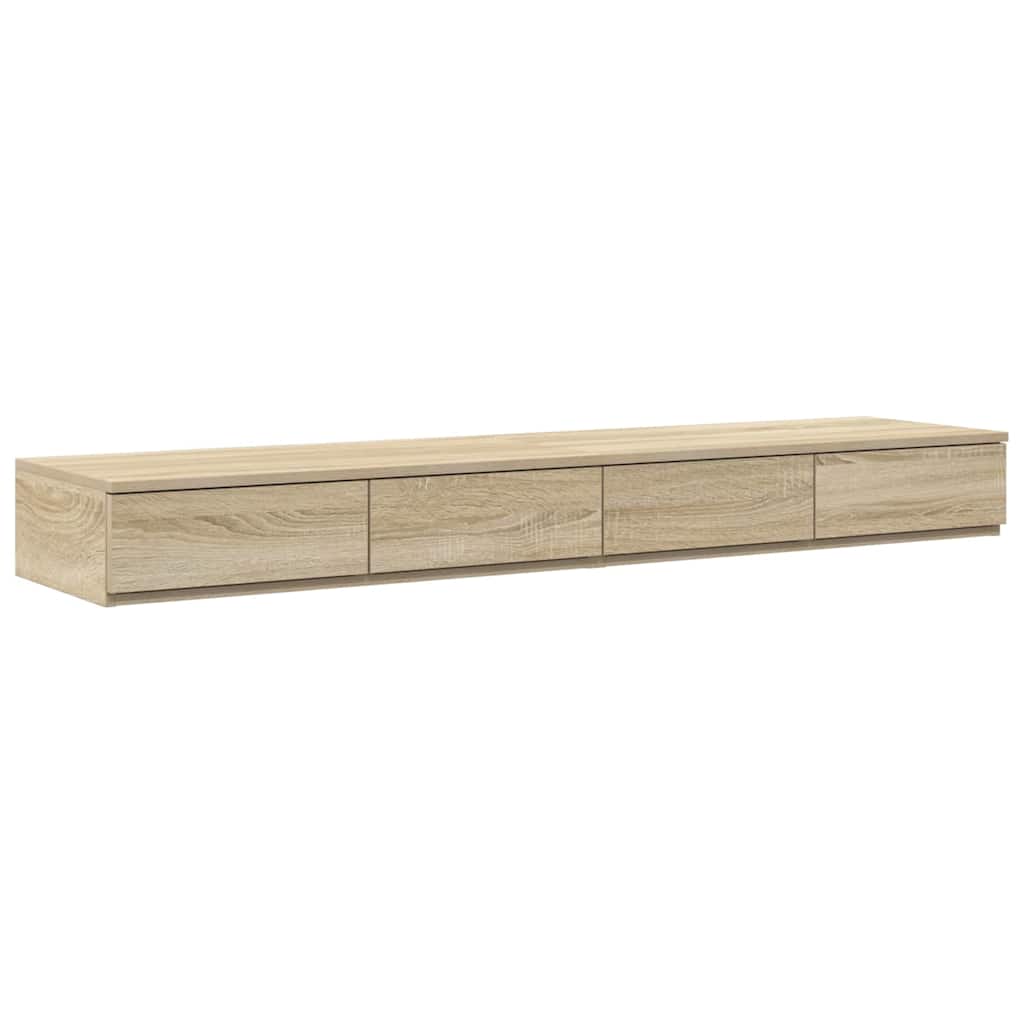 Bettschubladen Sonoma-Eiche 160 x 36,5 x 16,5 cm Holzwerkstoff