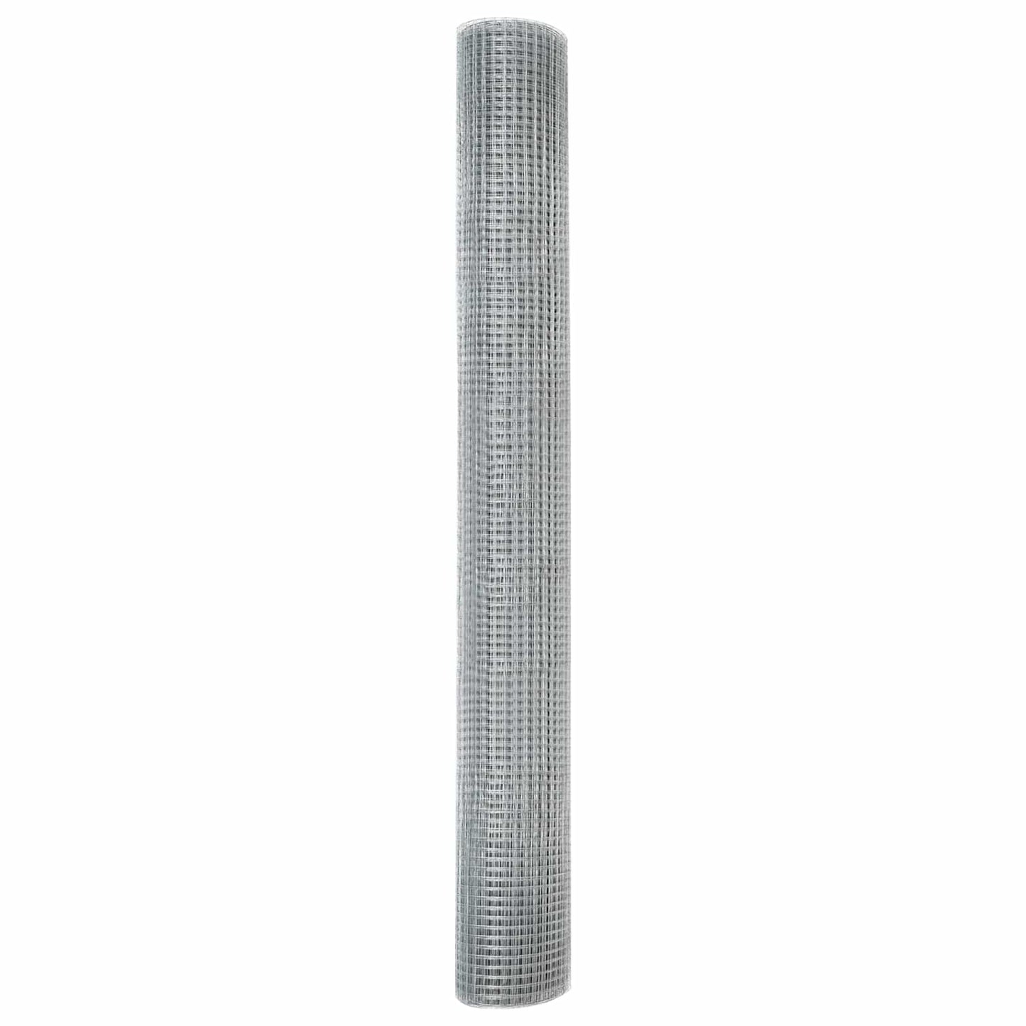 Geschweißter Drahtzaun Silber 1,2 x 25 m