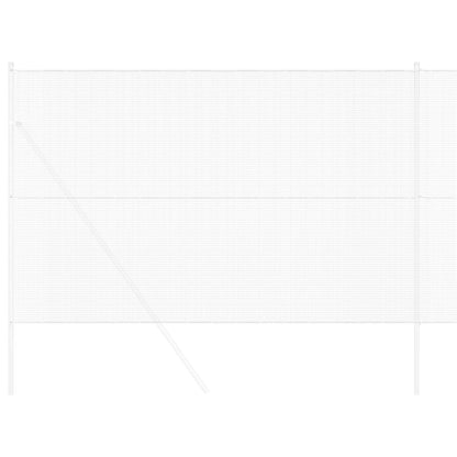 Geschweißter Drahtzaun Silber 1.6 x 25 m