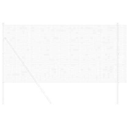 Geschweißter Drahtzaun Silber 1,2 x 50 m