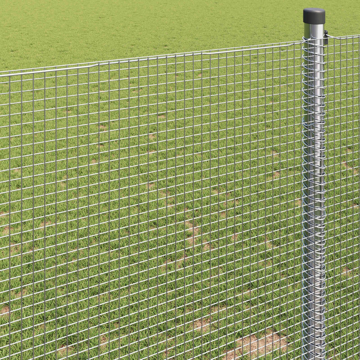 Geschweißter Drahtzaun Silber 0,5 x 100 m