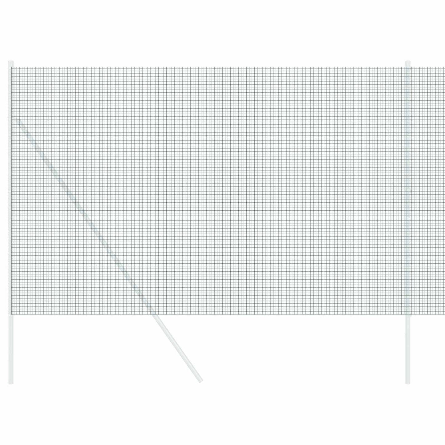 Geschweißter Drahtzaun Grün 1,5 x 10 m