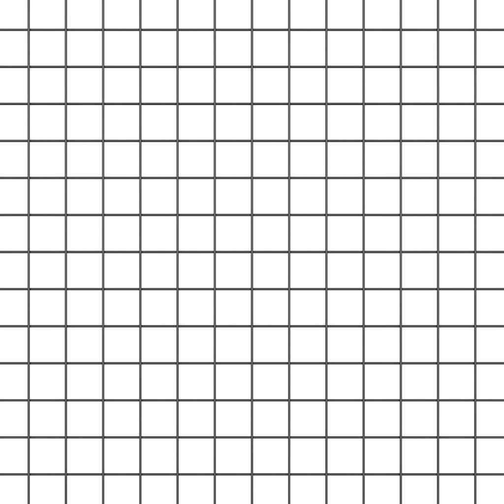Geschweißter Drahtzaun Grau 1,2 x 10 m