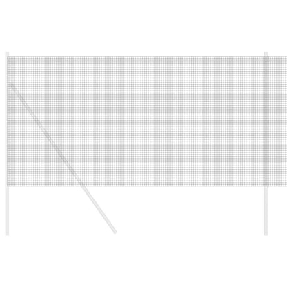 Geschweißter Drahtzaun Grau 1,4 x 10 m