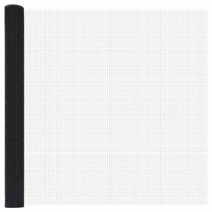 Geschweißter Drahtzaun Grau 1,6 x 10 m