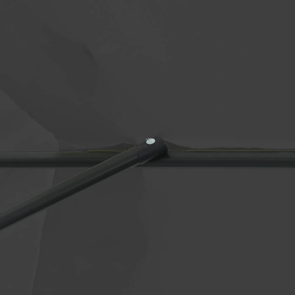 Garten-Sonnenschirm Anthrazit 394 x 394 x 248 cm