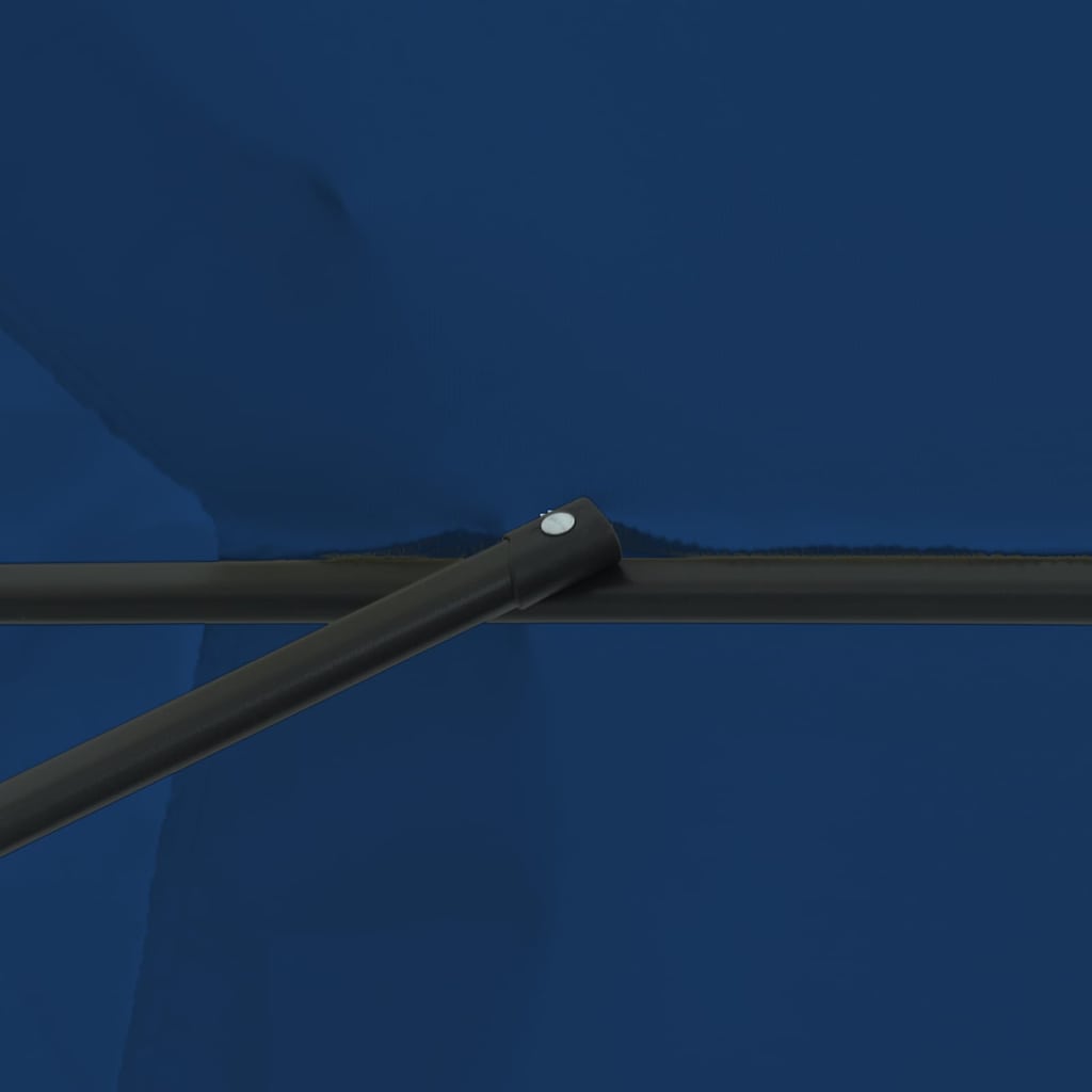 Garten-Sonnenschirm Azurblau 395 x 395 x 245 cm