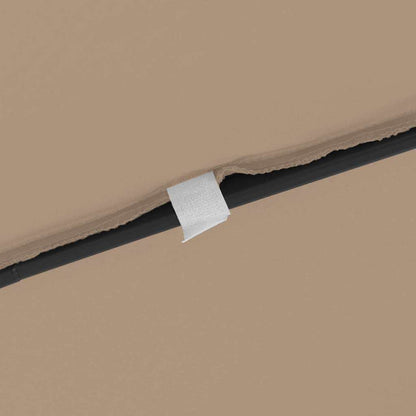 Garten-Sonnenschirm Taupe 295 x 295 x 245 cm