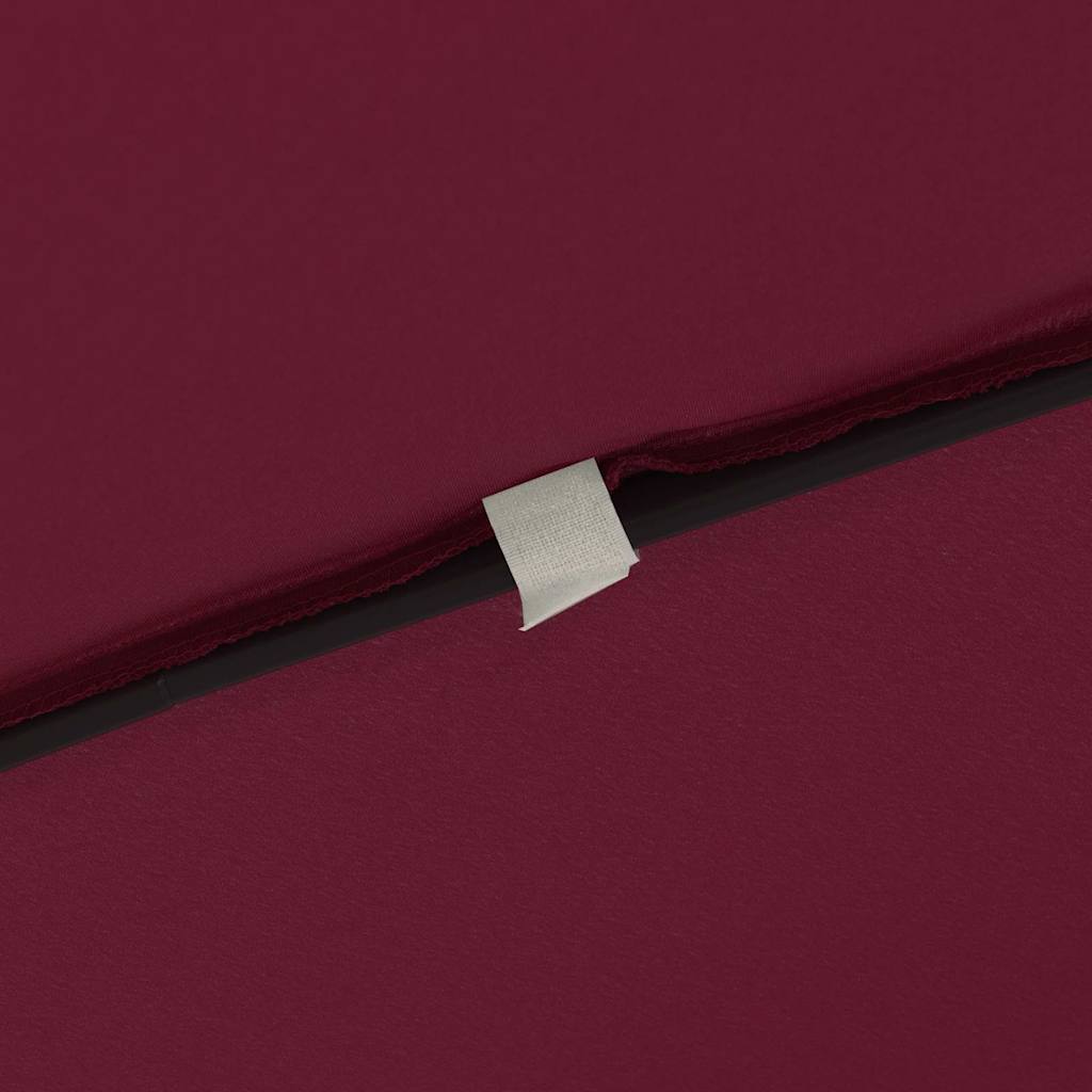 Garten-Sonnenschirm Bordeauxrot 295 x 295 x 245 cm