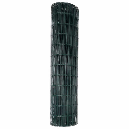 Eurozaun Grün 1,2 x 10 m PVC-beschichtetes Eisen