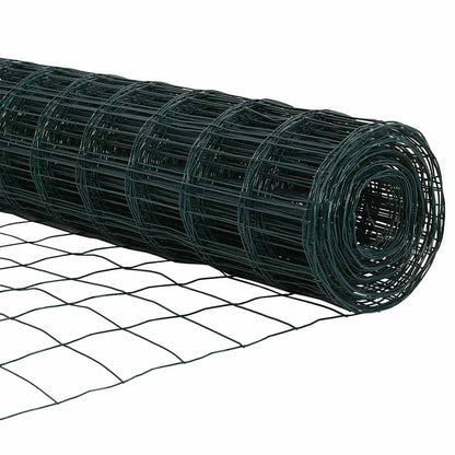 Eurozaun Grün 0,6 x 10 m PVC-beschichtetes Eisen
