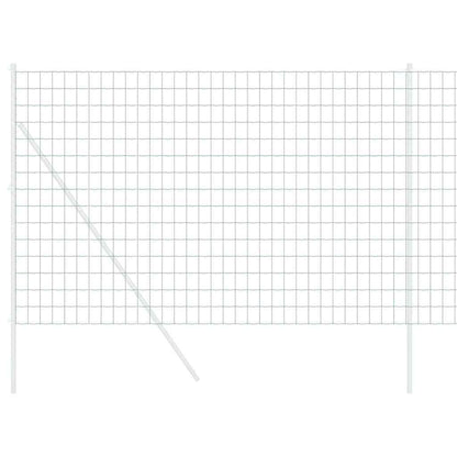 Eurozaun Grün 1,5 x 10 m PVC-beschichtetes Eisen