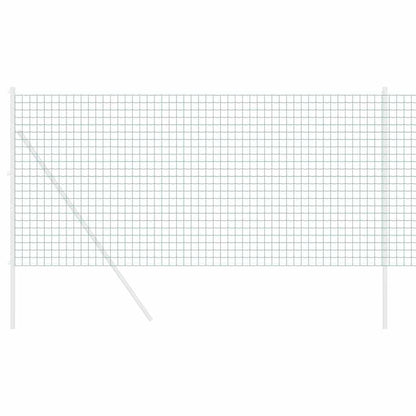 Eurozaun Grün 1 x 25 m PVC-beschichtetes Eisen