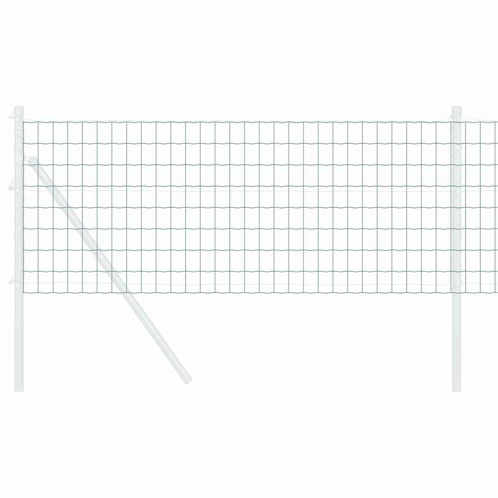 Eurozaun Grün 0,6 x 25 m PVC-beschichtetes Eisen